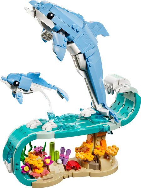 31385 Set Meerestiere: Wunderschöne Delfine, Spiel