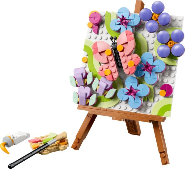 31390 Set Deko-Blumengemälde, Spielzeug ab 8 Jahren