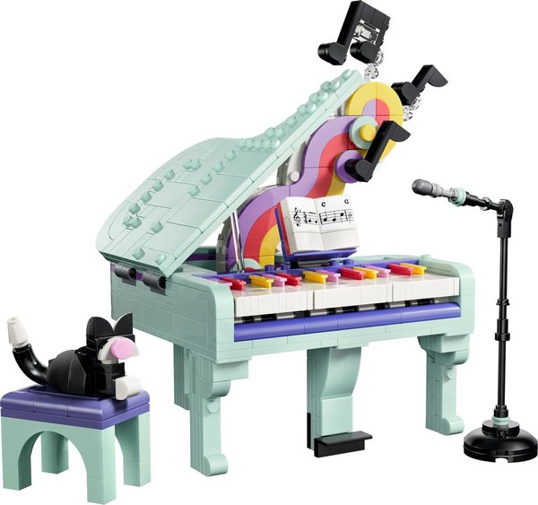 31392 Set Deko-Klavier mit Katze, Spielzeug ab 9