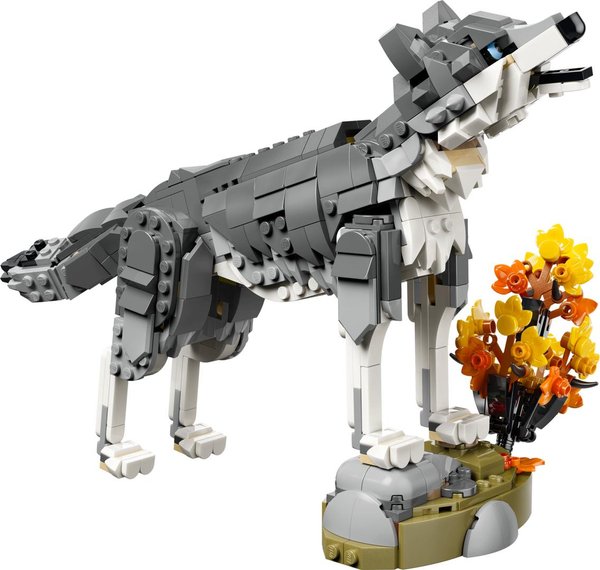 31393 Sets Waldtiere: Wolf