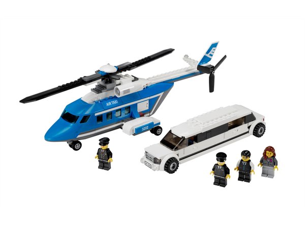 3222 Helicopter and Limousine