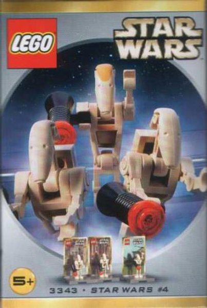 3343 Star Wars #4 - Battle Droid Minifig Pack