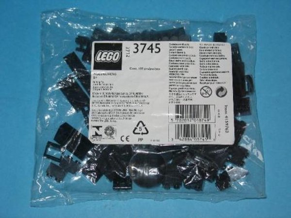 3745 Locomotive Black Bricks