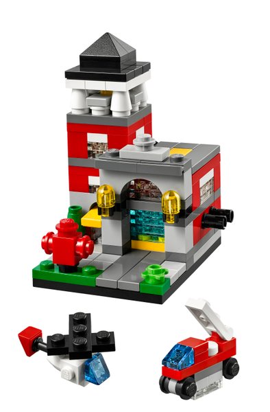 40182 Bricktober Fire Station