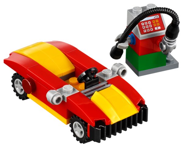 40277 Car and Petrol Pump