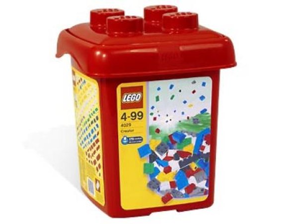4029 Build with Bricks Bucket {Red Bucket}