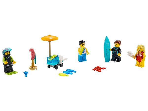 40344 Summer Celebration Minifigure Set