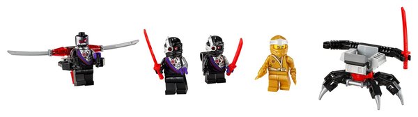 40374 Golden Zane Minifigure Accessory Set