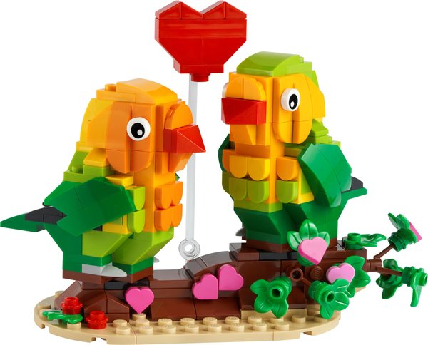 40522 Valentine Lovebirds