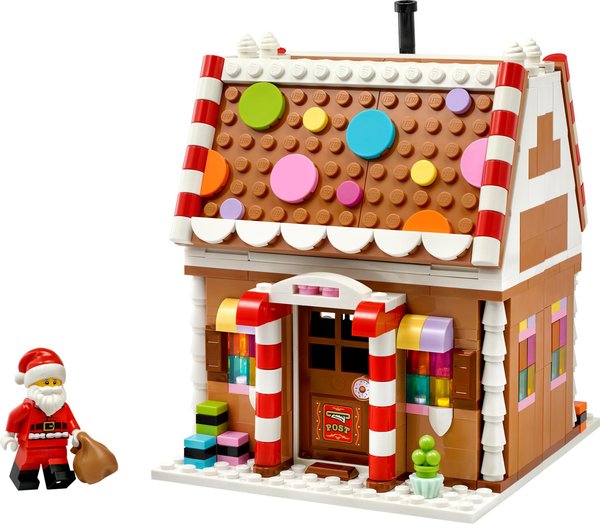 40809 Weihnachtliches Lebkuchenhaus
