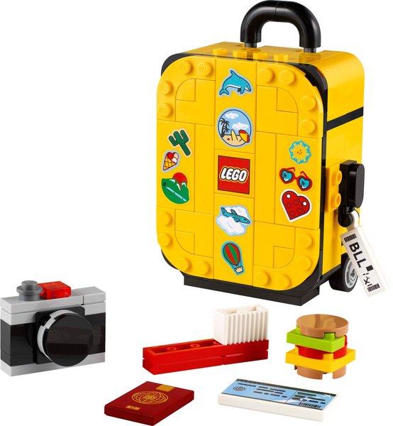 40817 Yellow Travel Suitcase