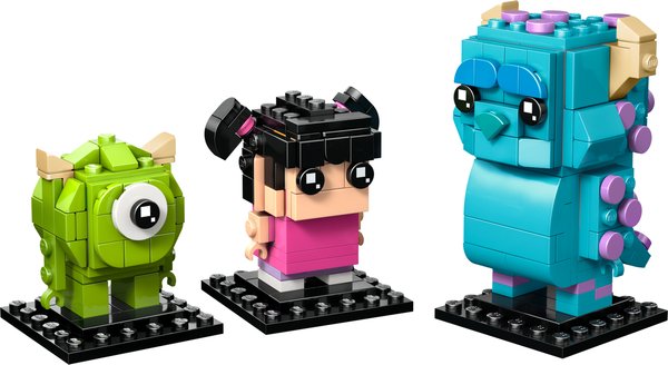 40861 Sulley, Mike and Boo Figures