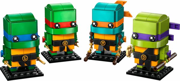 40878 Teenage Mutant Ninja Turtles Figures
