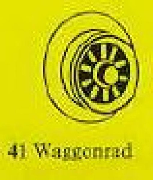 41 Train Wagon Wheels in Red