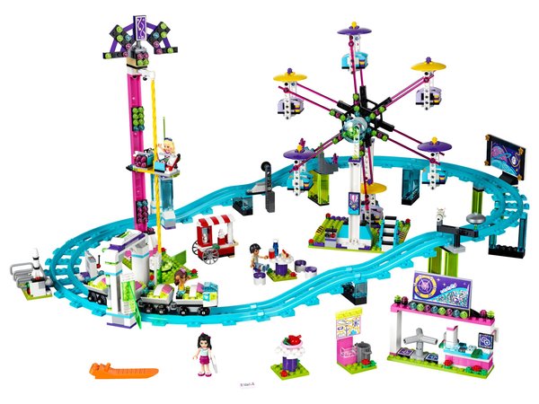 41130 Amusement Park Roller Coaster