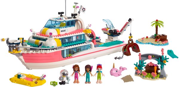 41381 Rescue Mission Boat