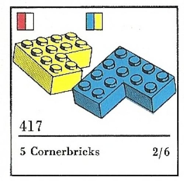 417-3 Cornerbricks (The Building Toy)