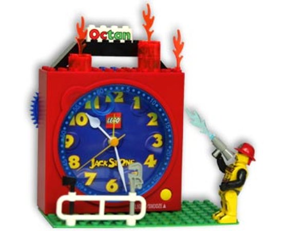 4179689 Jack Stone Fireman Clock