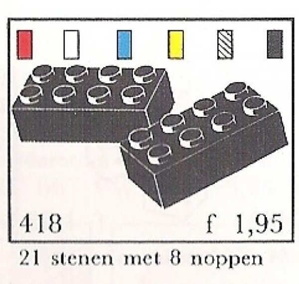 418-3 2 x 4 Bricks (System)