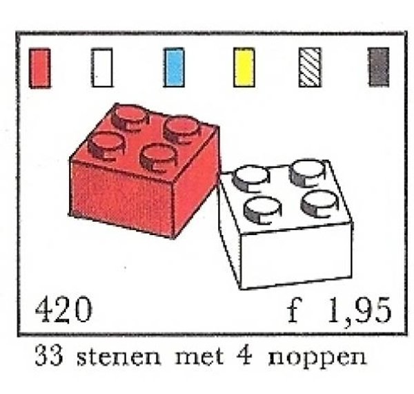 420-4 2 x 2 Bricks (System)