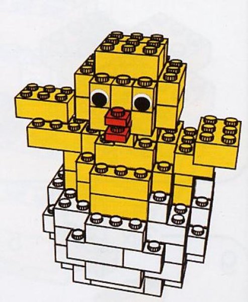 4212847 Easter Chick in Egg