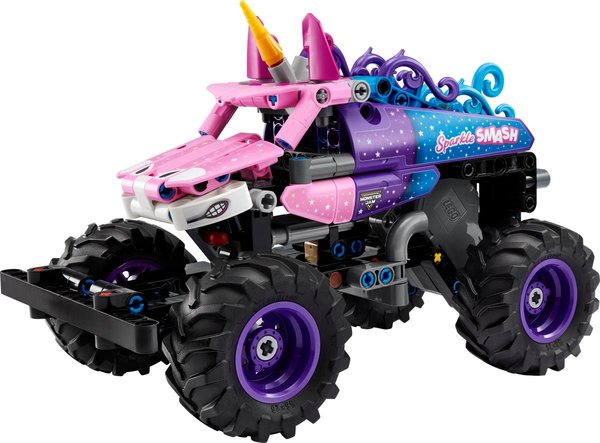 42220 Monster Jam Sparkle Smash, Spielzeug für Kinder ab 7