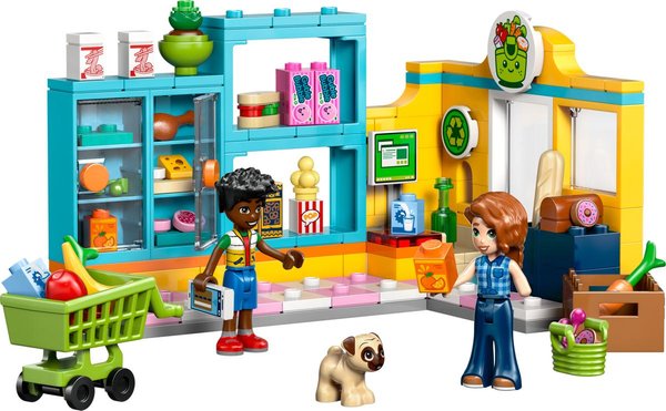 42680 Heartlake City Mini-Markt, Spielzeug mit Mini Puppen