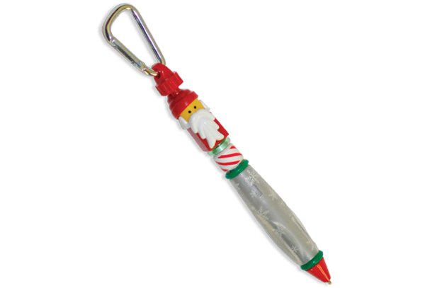 4285957 Santa Carabiner Pen