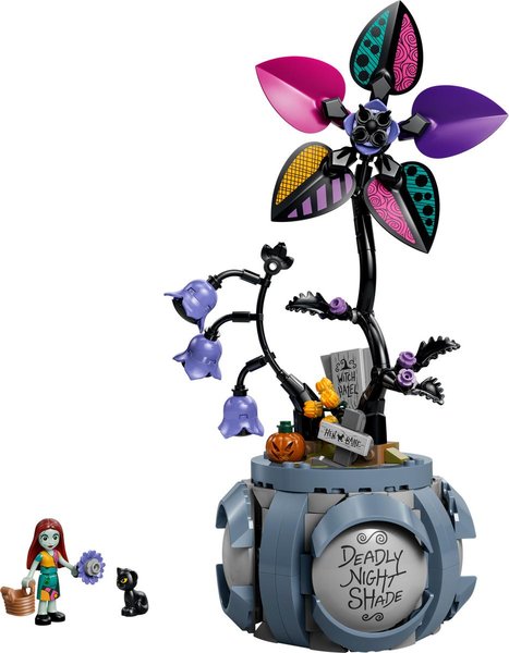 43288 ǀ Disney Sallys Blumentopf, DIY Kunstblumen Deko Bastelset
