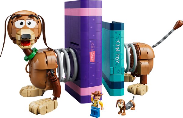 43301 ǀ Disney and Pixar Toy Story: Slinky-Buchstützen, Modellbau