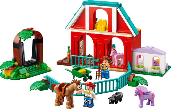 43304 ǀ Disney and Pixar Toy Story 5 Blazes Pferderanch; Bauset für Fans ab 4 Jahren