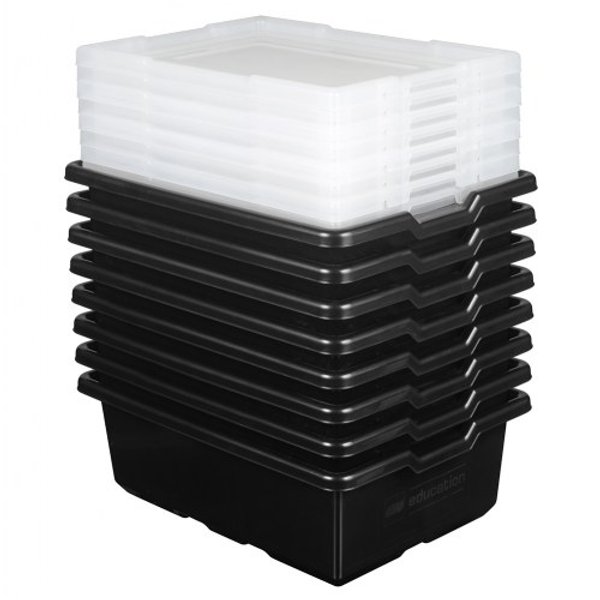 45498 Medium Storage Bin (Black)