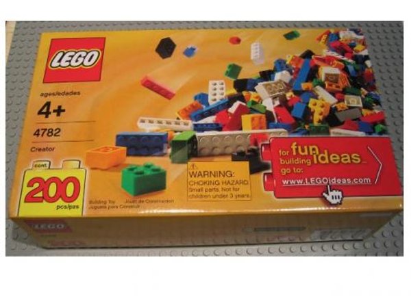 4782-2 Creator 200 Piece Box of Bricks - Individual Retail Version