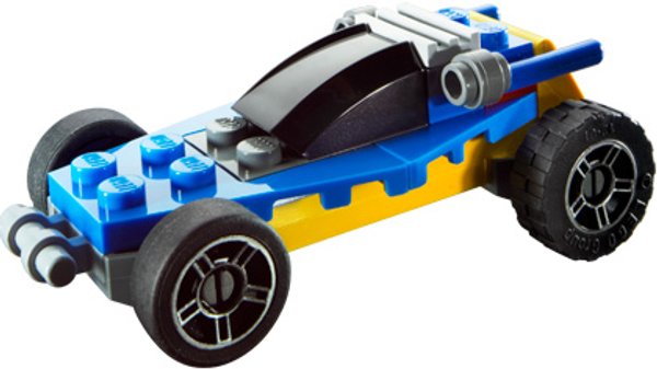 4949 Blue and Yellow Racer