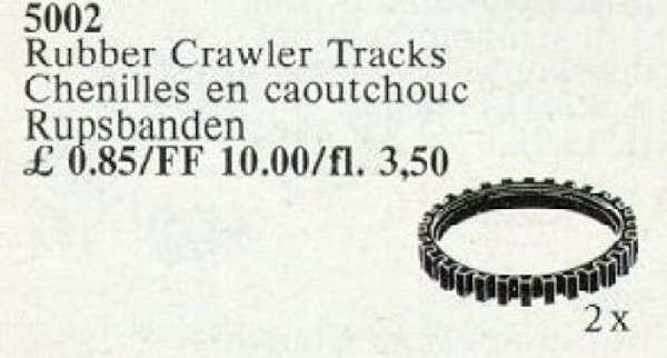 5002 Rubber Chain Tracks