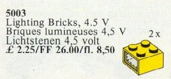 5003 Light Bricks, 4.5V