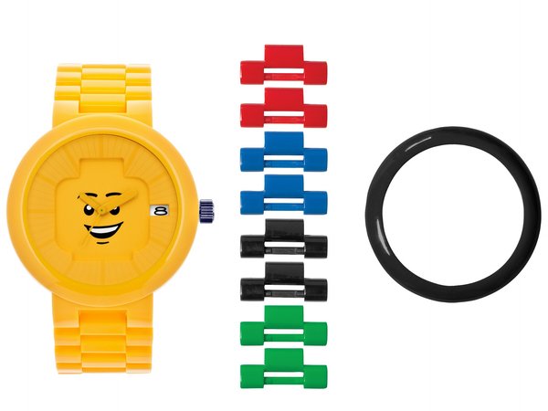 5004128 Happiness Yellow Adult Watch
