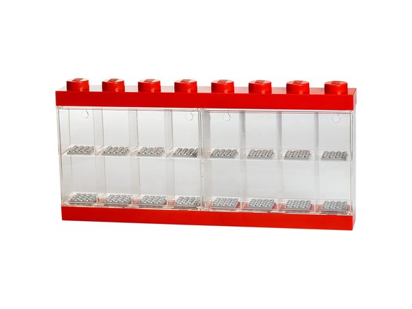 5004892 Minifigure Display Case 16 (Red)