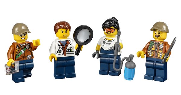 5004940 City Jungle Minifigure Collection