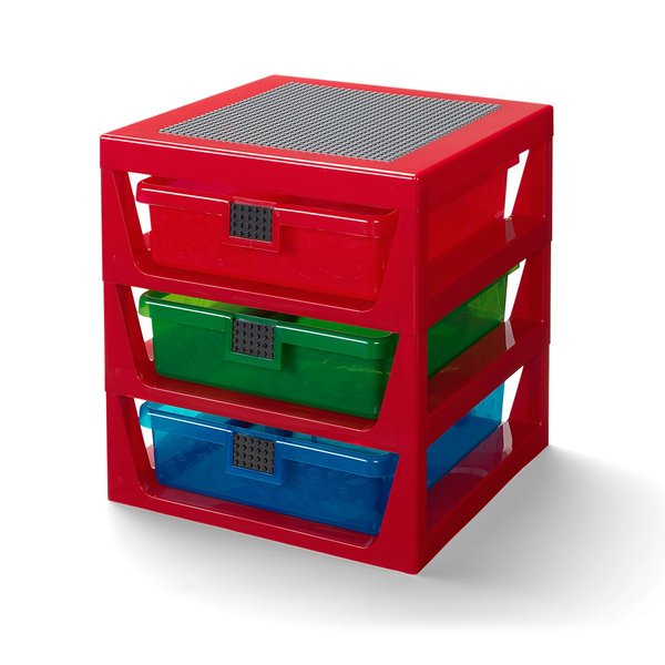 5005873 3-Drawer Storage (Red)