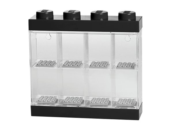 5006152 Minifigure Display Case 8 (Black)
