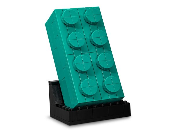 5006291 Buildable 2x4 Teal Brick