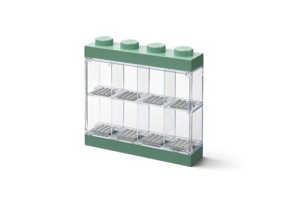 5008021 Minifigure Display Case 8 (Sand Green)