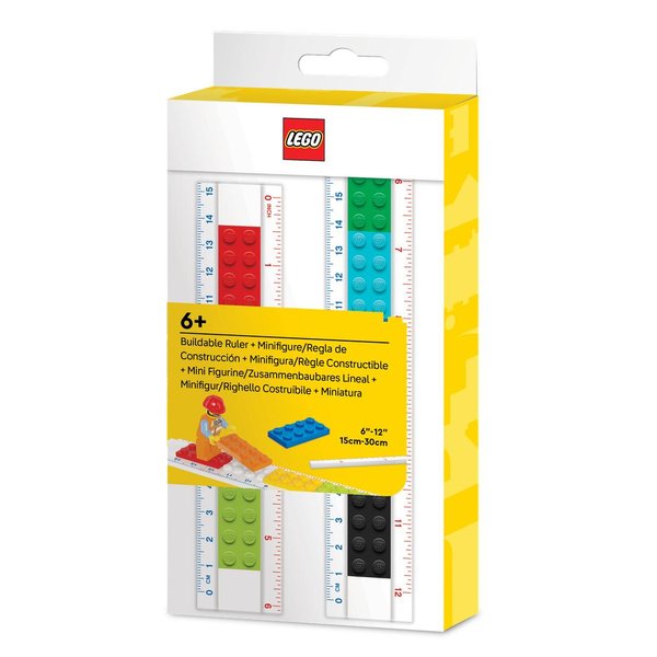 5010100 Buildable Ruler with Construction Worker Minifigure