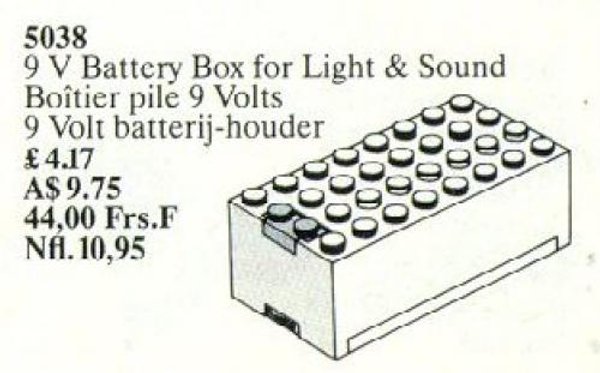 5038 9V Battery Box
