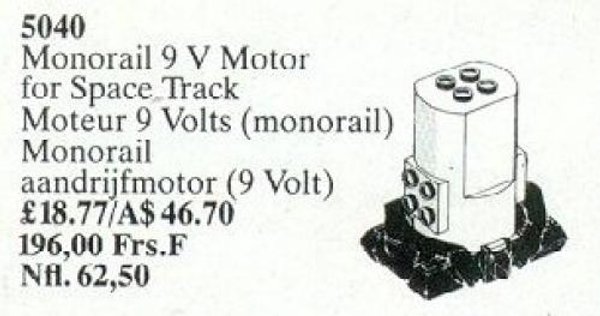5040 Monorail 9V Motor