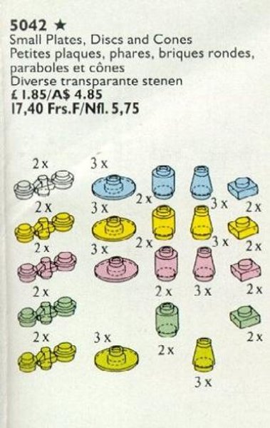 5042 Space Light and Radar Plates, Disks, Cones