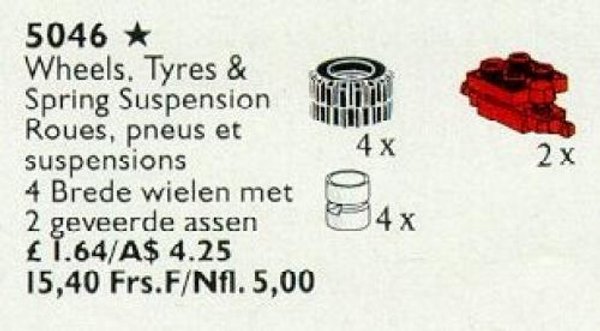 5046 Hub, Tire and Wheel Suspension