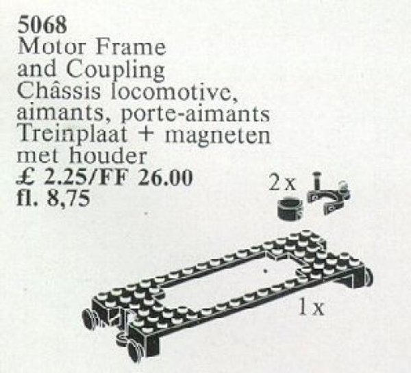 5068 Motor Frame and Coupling