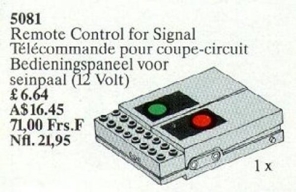 5081 Remote Control for Signal